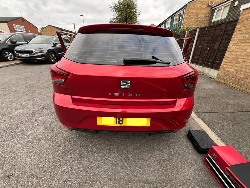Seat reverse camera