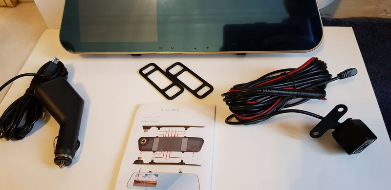 RoadShark Mirror dual lens Left screen